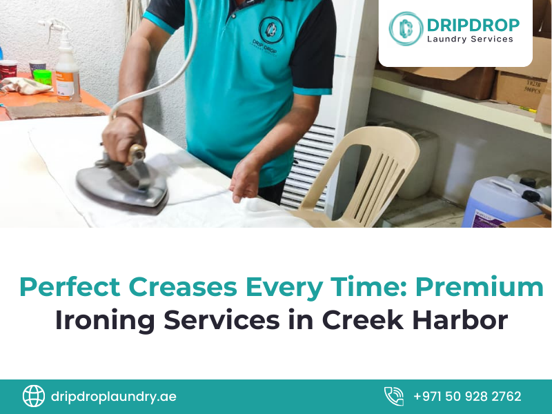 Perfect Creases Every Time: Premium Ironing Services in Creek Harbor